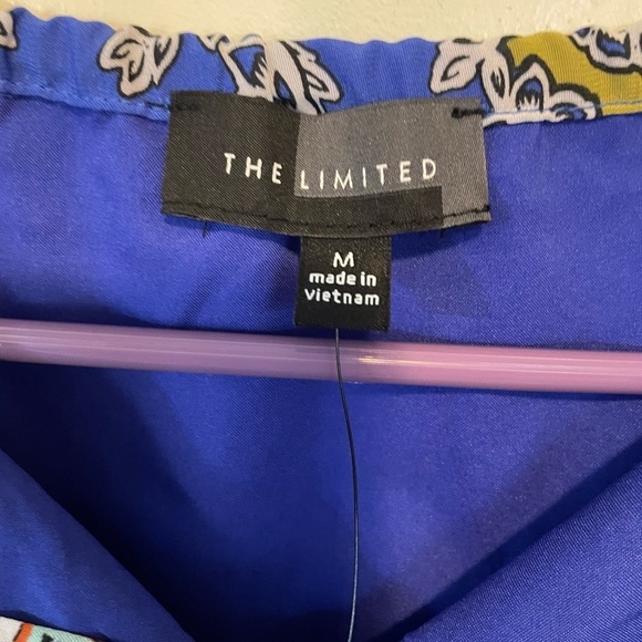 The Limited Maxi Sundress NWT Size Medium floral tropical vacation tassels beads - Picture 3 of 12